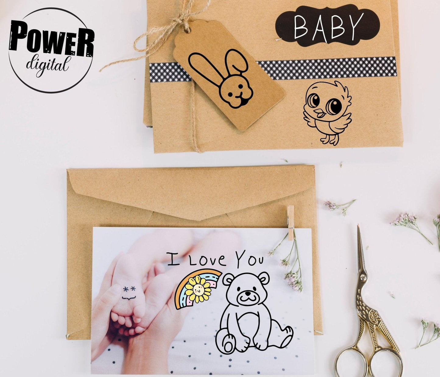 120 Animal Doodle SVG Bundle | Cute Safari & Farm Animal Clipart | Nursery Doodle SVG Files - GiftUpp