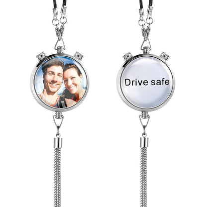 Custom Photo Air Freshener Perfume Box Pendant for Car Gift Personalized Hanging Air Freshener with Picture Text - GiftUpp