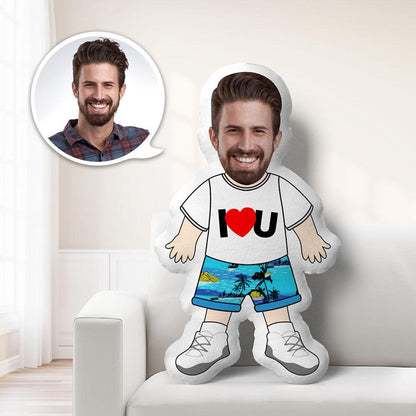 New Minime Pillow Custom Face and Clothes - GiftUpp