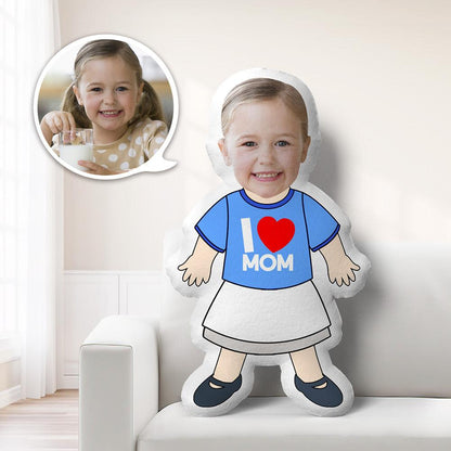 New Minime Pillow Custom Face and Clothes - GiftUpp