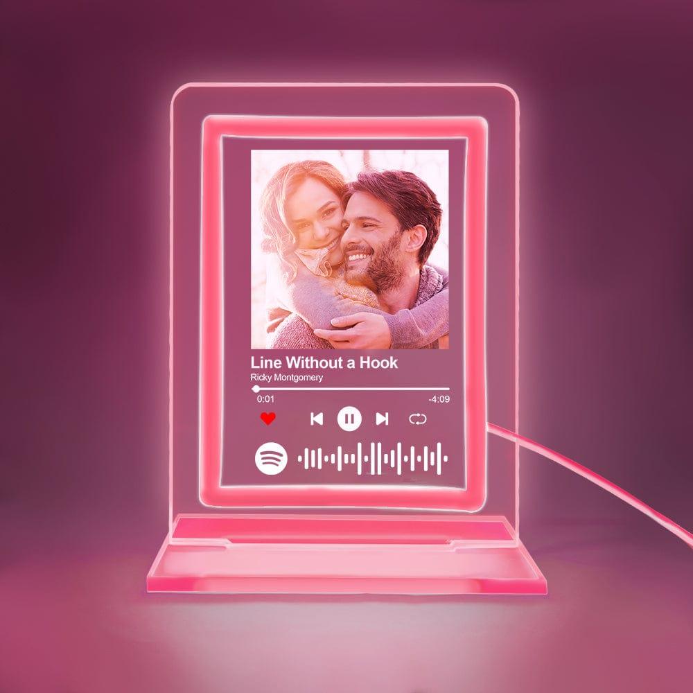 Custom Spotify Night Light Personalized Music Plaque Gifts for Lovers - GiftUpp