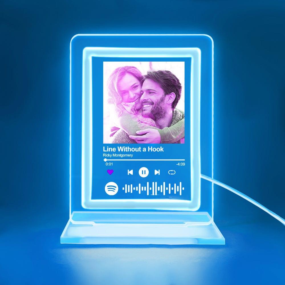 Custom Spotify Night Light Personalized Music Plaque Gifts for Lovers - GiftUpp