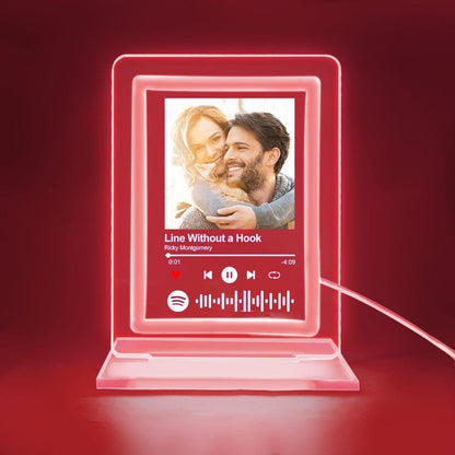 Custom Spotify Night Light Personalized Music Plaque Gifts for Lovers - GiftUpp